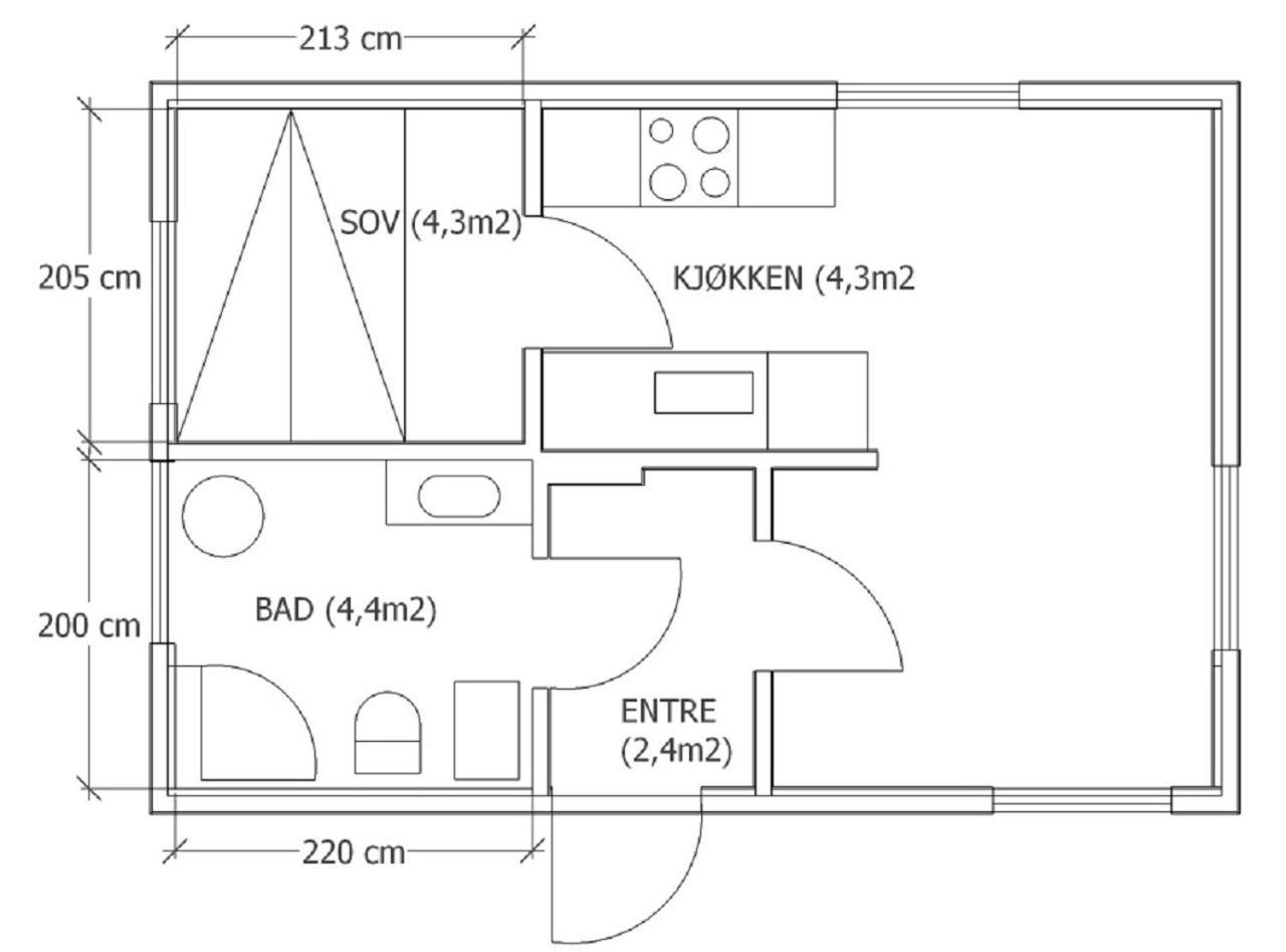 Guest House Close To Кристиансан Екстериор снимка